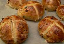 spicy hot cross buns