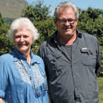 Duck farmers Serene and Dean de Chazal.