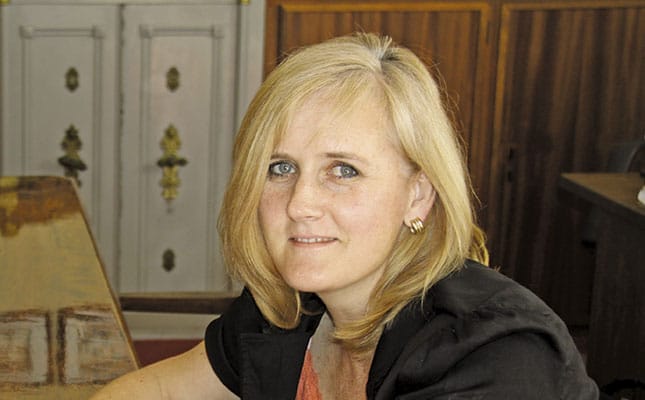 A woman in the wine industry A woman in the wine industry
