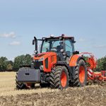 The M7 is designed for ploughing, cultivating and planting, as well as mowing, raking and baling, and materials-handling with a front-end loader.