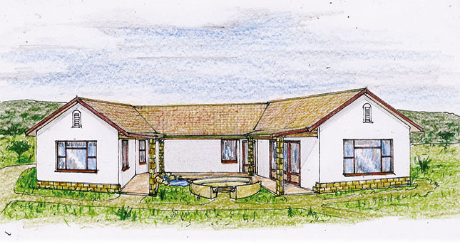 A farmhouse in the Caprivi A farmhouse in the Caprivi