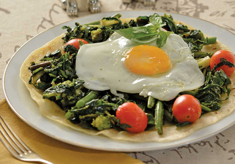Egg breakfast with a twist Egg breakfast with a twist