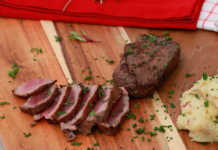 Kroonstad marinated game steak
