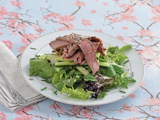 Thai-style steak and salad