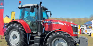 massey-ferguson-7614 at the Nedbank Eston Show