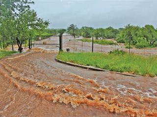 Water over the bridge