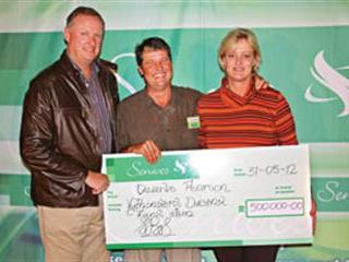 Win a million competition produces five winners and five satisfied organisations. Win a million competition produces five winners and five satisfied organisations.