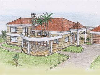 Modern Tuscan-style home Modern Tuscan-style home