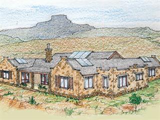Farm dwellings in the Karoo Farm dwellings in the Karoo
