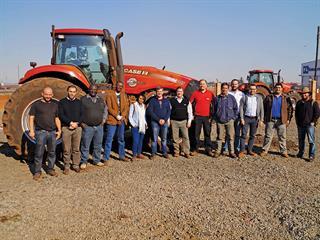 Big-tractor training in South Africa