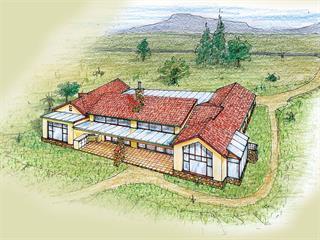 A modern farmhouse A modern farmhouse