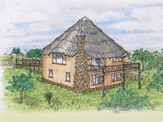 A cottage among the acacia trees A cottage among the acacia trees