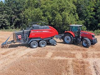 Massey Ferguson’s big baler Massey Ferguson’s big baler