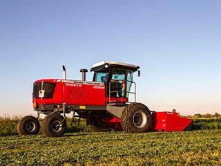 The MF WR9800 series Windrower