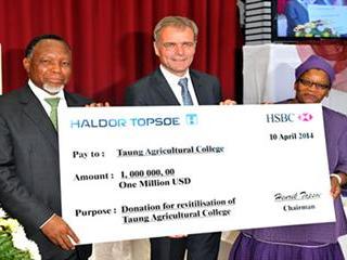 Million dollar donation for agricultural college