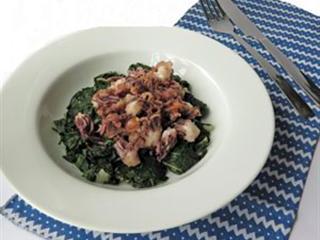 Calamari & spinach