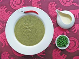 Cilantro soup