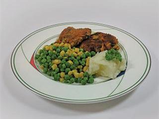 Fishcakes with sweet potato