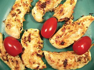 Marinated chicken tenderloins