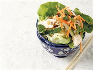 Saigon lemon grass, chicken and noodle salad Saigon lemon grass, chicken and noodle salad