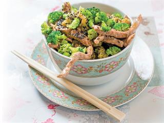 Stir-fried beef & broccoli Stir-fried beef & broccoli