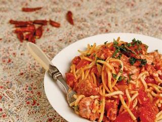 Bucatini Amatriciana:  your next pasta classic