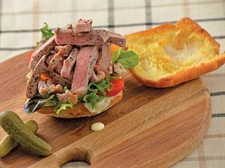 The ultimate steak sandwich