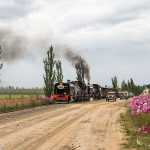 sandstone—locomotive