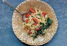 Chilli-powered-tagliatelle pasta