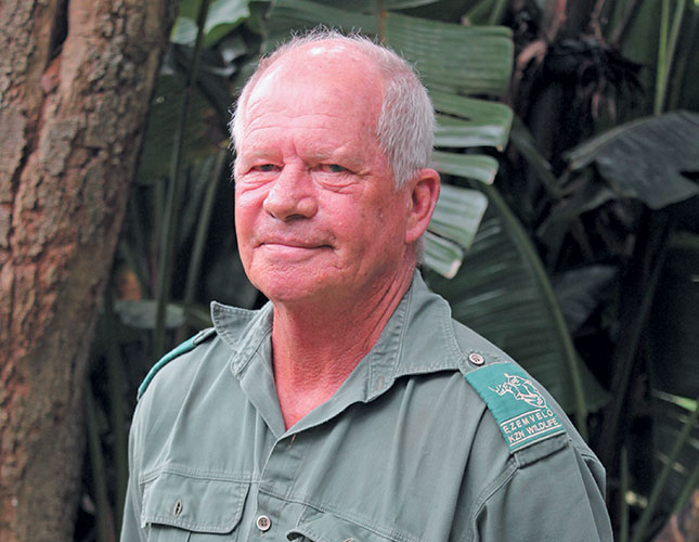 Dr Dave Cooper at the frontline of rhino poaching