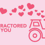 Valentine’s day card for farmers