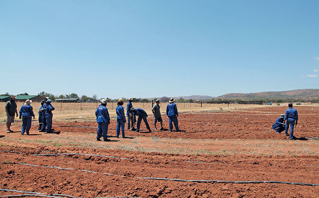 Farmers assist students with practical training