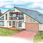 A compact, double-storey home