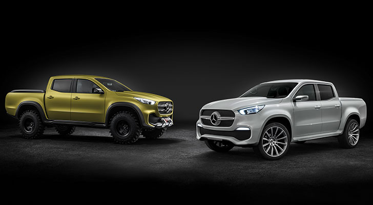 Sneak video preview of Mercedes-Benz X-class bakkie at Nampo