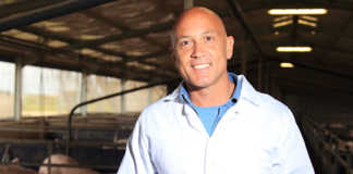 Zandam piggery owner Mauro Delle Donne.