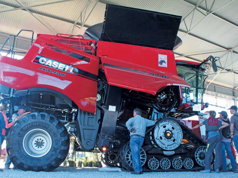 Big agricultural machines at Nampo 2017