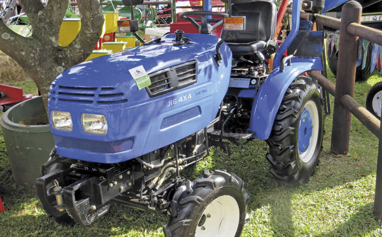 Small tractors at the Royal Show