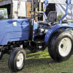 The Zar Trac J24 with turf tyres.