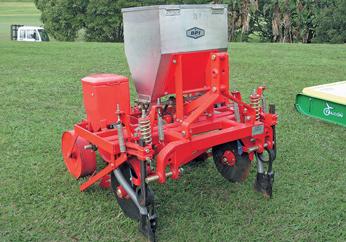 Two-row planter imported by RY Agri.
