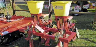 Two-row planter imported by RY Agri.
