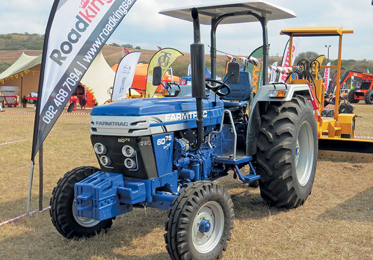 Tractors, equipment, machinery at the 2017 Eston Show