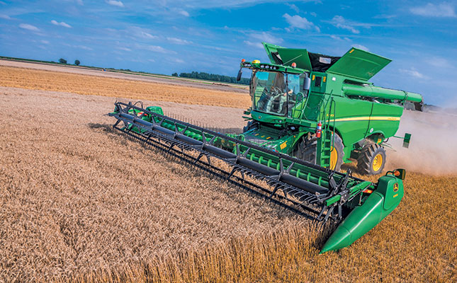 New John Deere automated combines