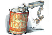 Global hunger: the price we pay for food