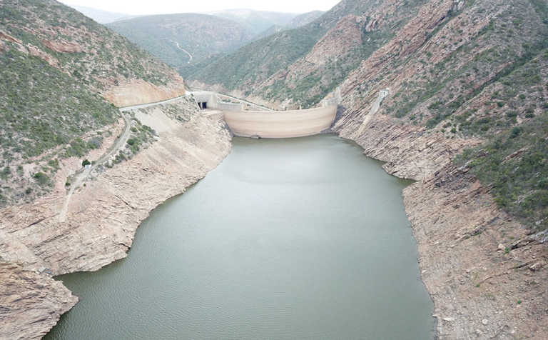Slight relief for Kouga Dam following good rainfall Slight relief for Kouga Dam following good rainfall