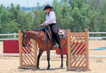 Opening a gate from horseback 17 NOVEMBER