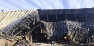 Arson suspected in citrus pack-house fire