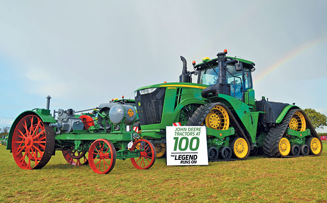 100 years of John Deere tractors