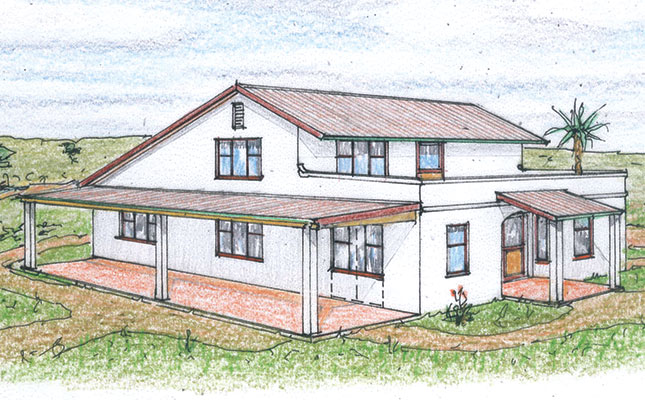 Building a farm manager’s home in phases Building a farm manager’s home in phases