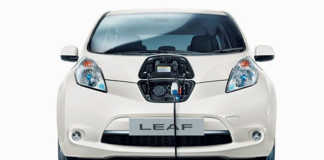 The R500 000 all-electric Leaf.