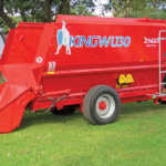 King WL130 TMR feed mixer